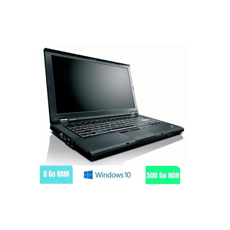 LENOVO T410 - 8 Go RAM - 500 Go HDD - Windows 10 - N°150228