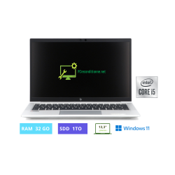 HP 830 G7 CORE-I5 (I5-10310U)    - RAM 32 Go  - SSD 1 To - WINDOWS 11 - 2604130010 - Grade b