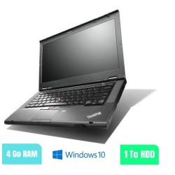 LENOVO T430 - 8 Go RAM - 1000 Go HDD - Windows 10 - N°150206