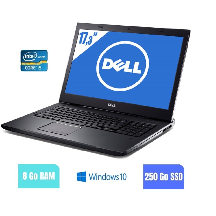 DELL VOSTRO 3750 - 8 Go RAM - 250 SSD - Windows 10 - N°180294