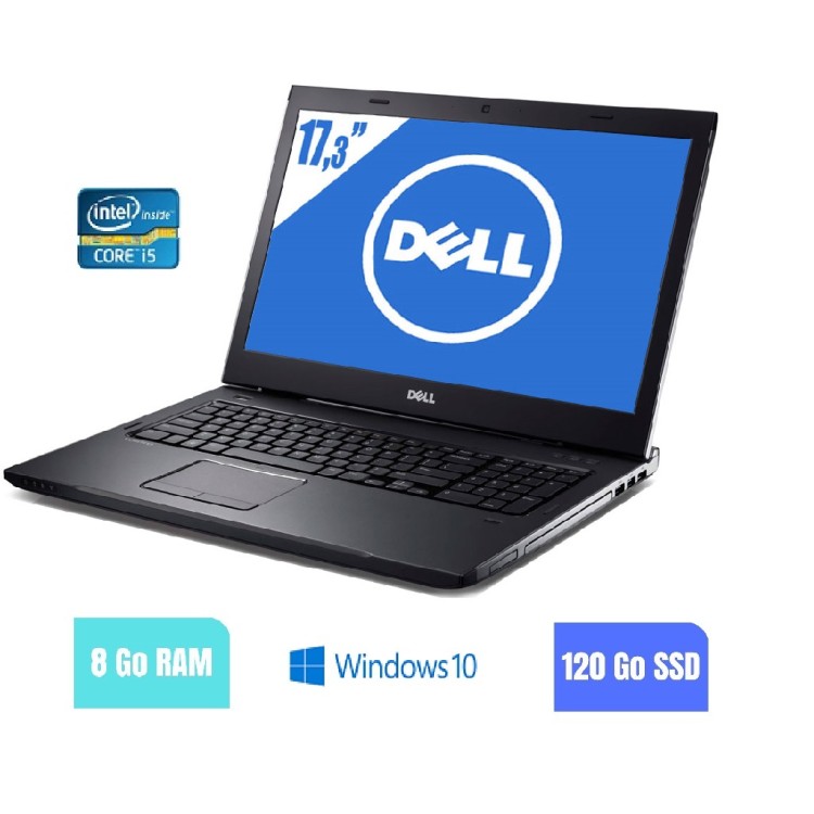 DELL VOSTRO 3750 - 8 Go RAM - 120 SSD - Windows 10 - N°180295