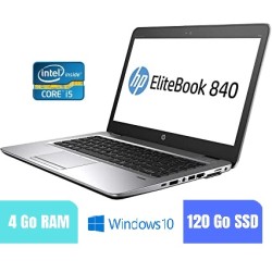 HP 840 G1 - 4 Go RAM - 120 SSD - Windows 10 - N°210205