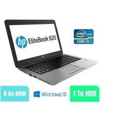 HP 820 G1 - 8 Go RAM - 1000 HDD - Windows 10 - N°210224