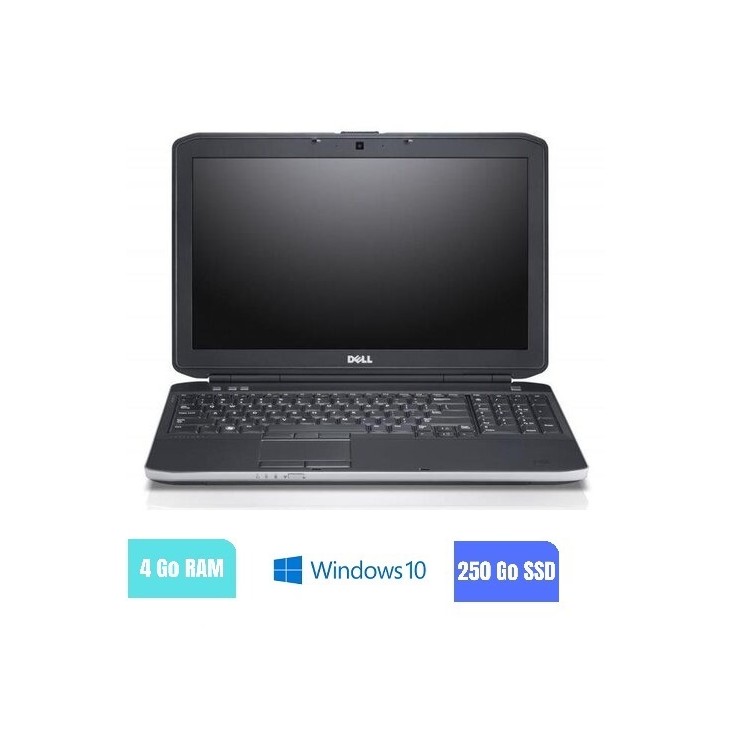 DELL E5430 - 4 Go RAM - 250 Go SSD - Windows 10 - N°150247