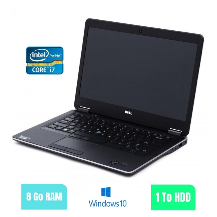 DELL E7440 - 8 Go RAM - 1000 HDD - Windows 10 - N°200201