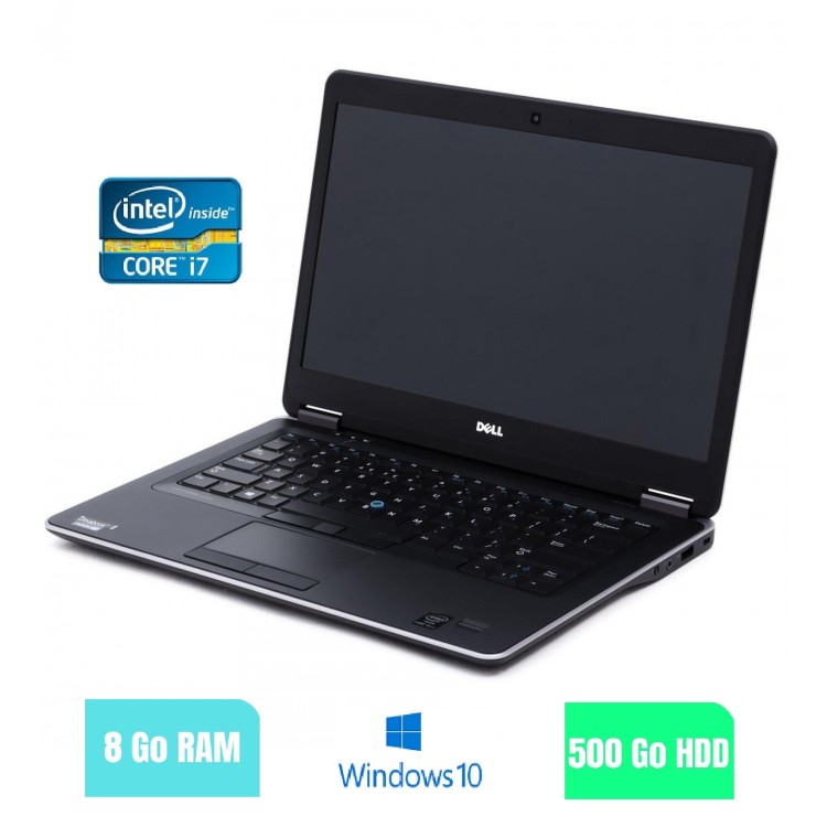 DELL E7440 - 8 Go RAM - 500 HDD - Windows 10 - N°200202