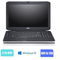 DELL E5430 - 4 Go RAM - 500 Go SSD - Windows 10 - N°150248