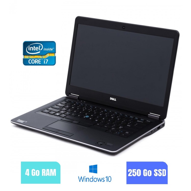 DELL E7440 - 4 Go RAM - 250 SSD - Windows 10 - N°200207