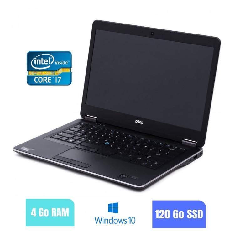 DELL E7440 - 4 Go RAM - 120 SSD - Windows 10 - N°200208