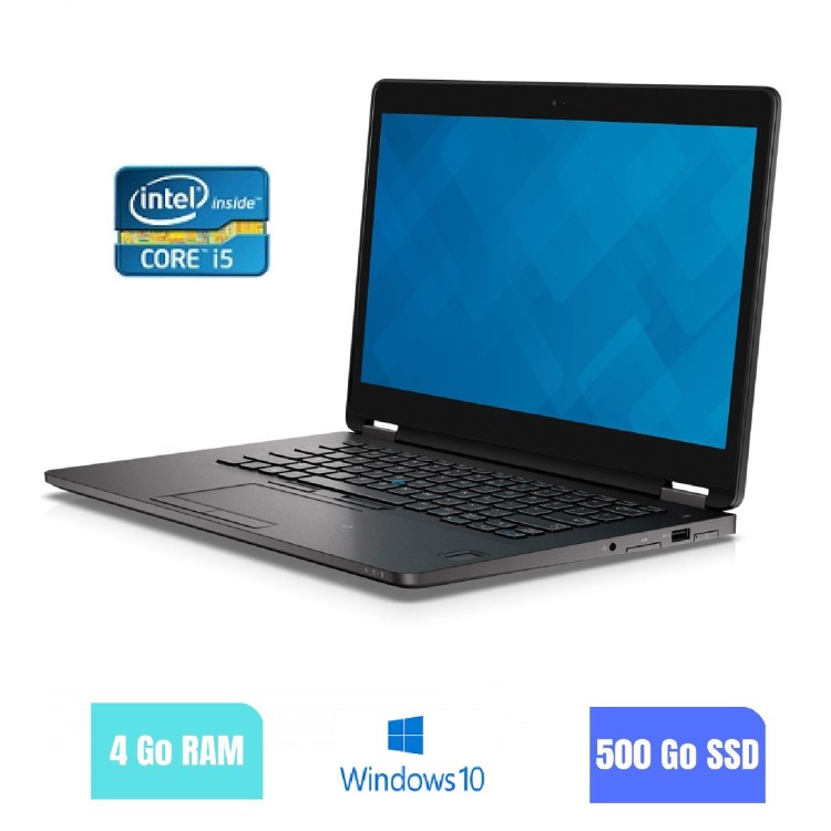 DELL E7440 - 4 Go RAM - 500 SSD - Windows 10 - N°200221