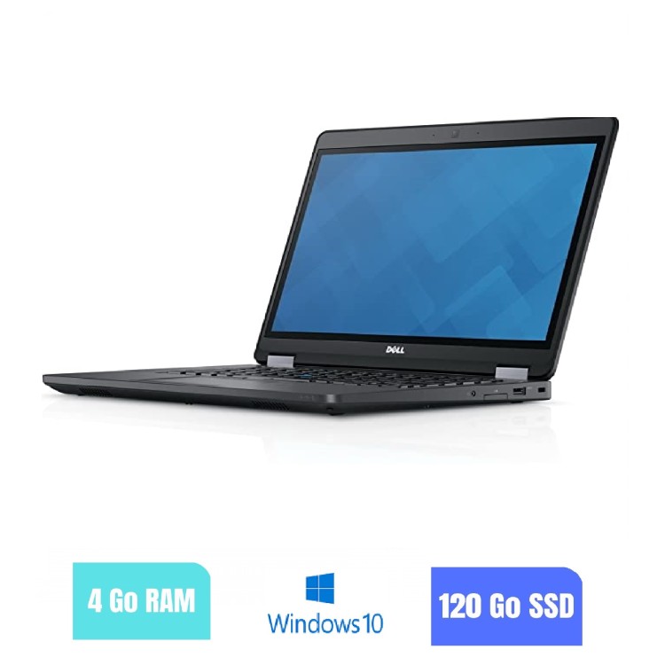 DELL E5470 - 4 Go RAM - 120 SSD - Windows 10 - N°200226