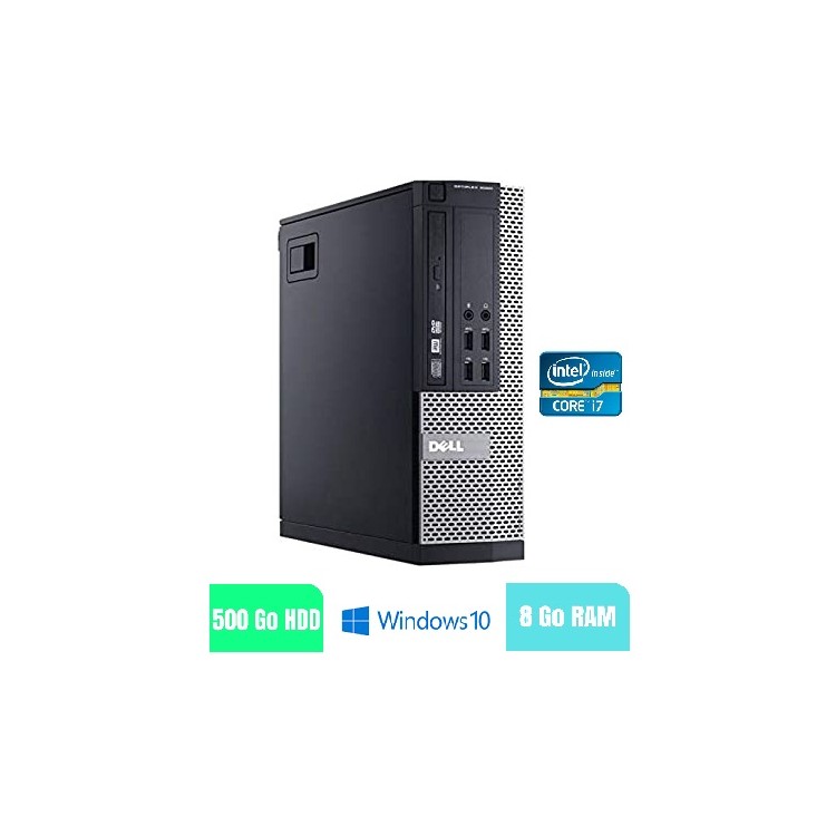 DELL OPTIPLEX 9020 SFF - 8 Go RAM - 500 HDD - Windows 10 - N°230212