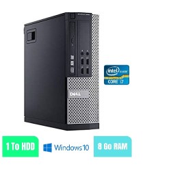 DELL OPTIPLEX 9020 SFF - 8 Go RAM - 1000 HDD - Windows 10 - N°230214