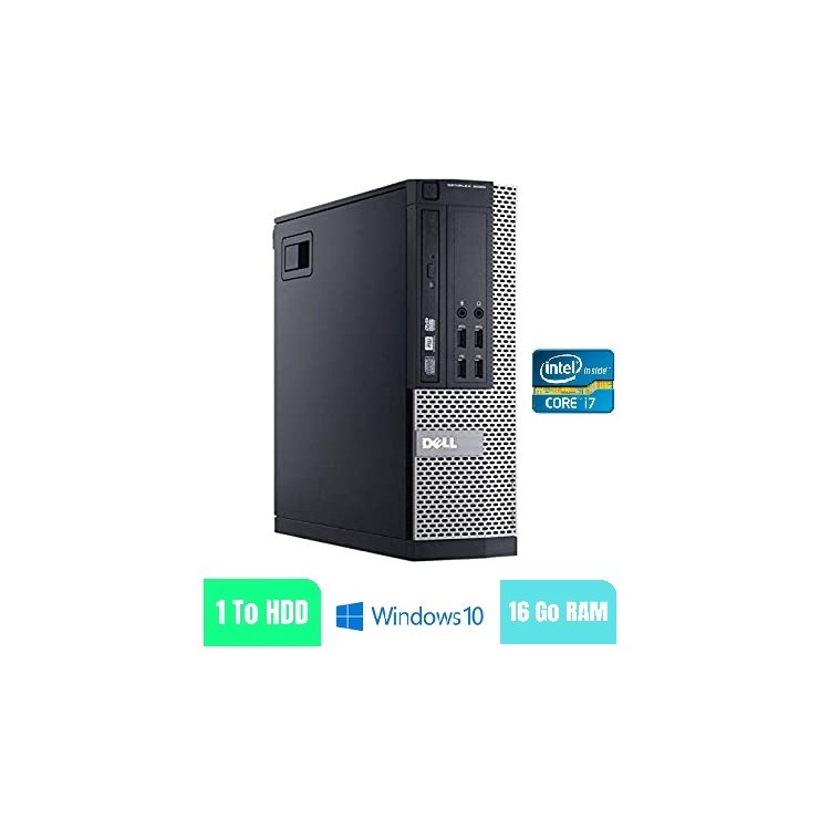 DELL OPTIPLEX 9020 SFF - 16 Go RAM - 1000 HDD - Windows 10 - N°230215