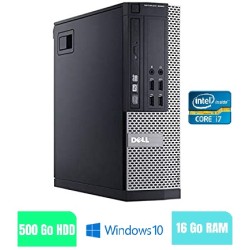 DELL OPTIPLEX 9020 SFF - 16 Go RAM - 500 HDD - Windows 10 - N°230216