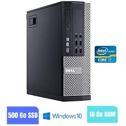 DELL OPTIPLEX 9020 SFF - 16 Go RAM - 500 SSD - Windows 10 - N°230217