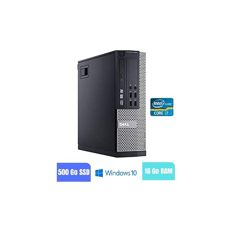 DELL OPTIPLEX 9020 SFF - 16 Go RAM - 500 SSD - Windows 10 - N°230217