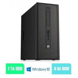HP PRODESK 60 G1 TWR - 4 Go RAM - 1000 HDD - Windows 10 - N°230225