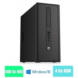 HP PRODESK 60 G1 TWR - 4 Go RAM - 500 HDD - Windows 10 - N°230226