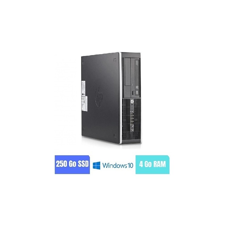 HP ELITEBOOK 8200 SFF I5 - 4 Go RAM - 250 SSD - Windows 10 - N°230244
