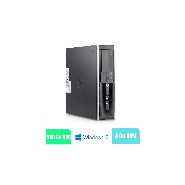 HP ELITEBOOK 8200 SFF - 4 Go RAM - 500 HDD - Windows 10 - N°230241