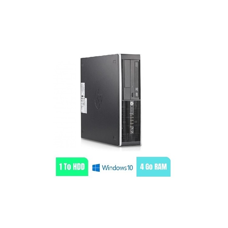 HP ELITEBOOK 8200 SFF - 4 Go RAM - 1000 HDD - Windows 10 - N°230240