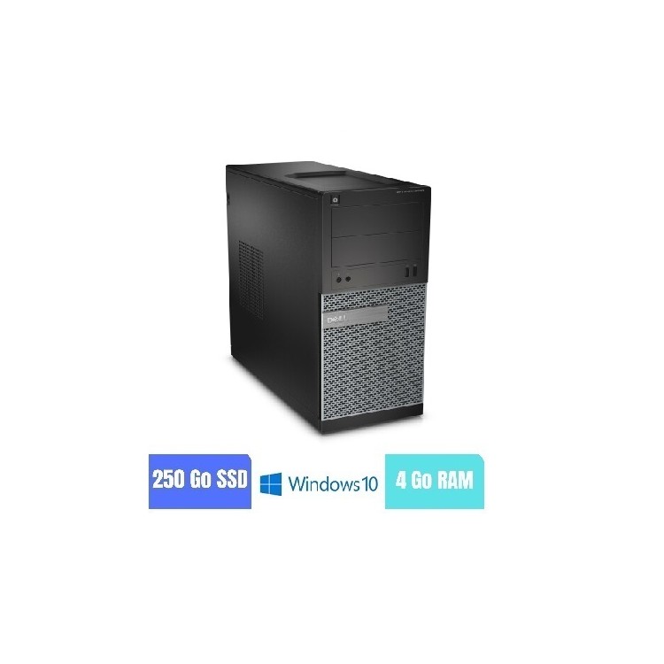 DELL OPTIPLEX 3020 MT - 4 Go RAM - 250 SSD - Windows 10 - N°230250