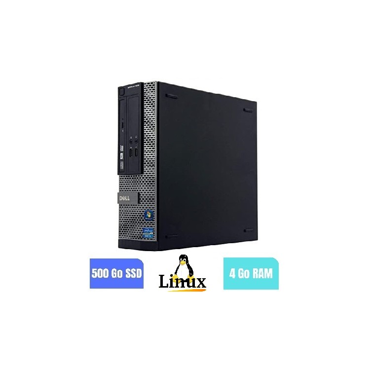 DELL OPTIPLEX 3010 SFF - 4 Go RAM - 500 SSD - LINUX - N°220294