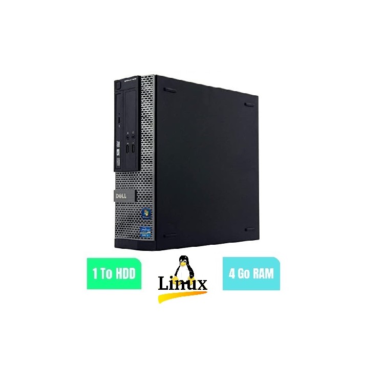 DELL OPTIPLEX 3010 SFF - 4 Go RAM - 1000 HDD - LINUX - N°220292