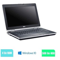 DELL E6430 - 4 Go RAM - 500 Go HDD - Windows 10 - N°230256