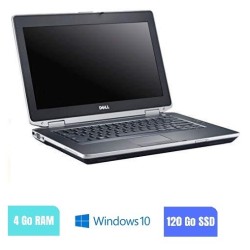 DELL E6430 - 4 Go RAM - 120 Go SSD - Windows 10 - N°230260