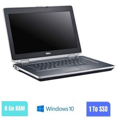 DELL E6430 - 8 Go RAM - 1000 Go SSD - Windows 10 - N°230268