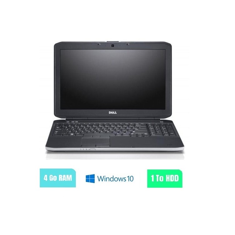 DELL E5430 - 4 Go RAM - 1000 Go HDD - Windows 10 - N°240209