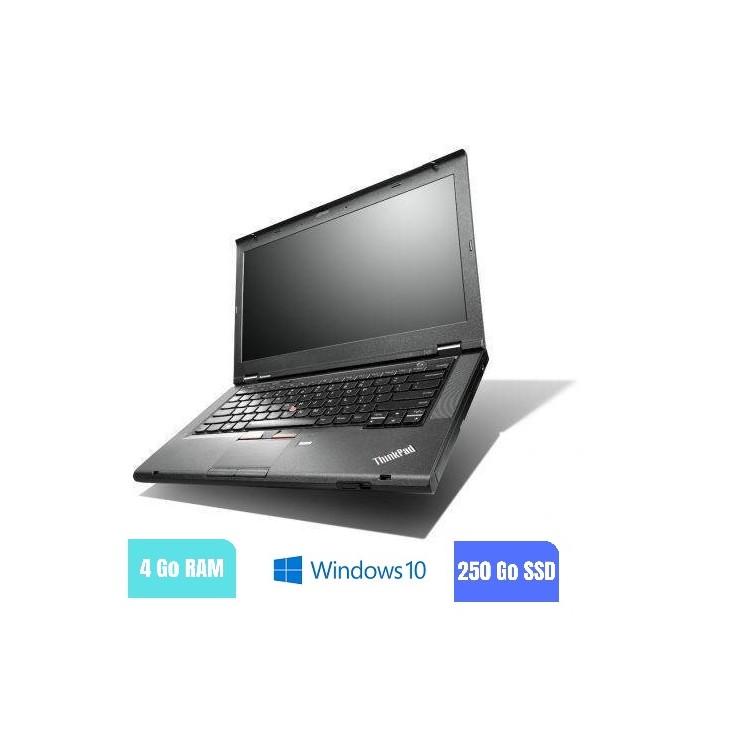 LENOVO T430 - 4 Go RAM - 250 Go SSD - Windows 10 - N°150209