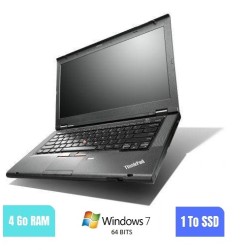 LENOVO T430 - 4 Go RAM - 1 To SSD - Windows 7 64 BITS - N°030311