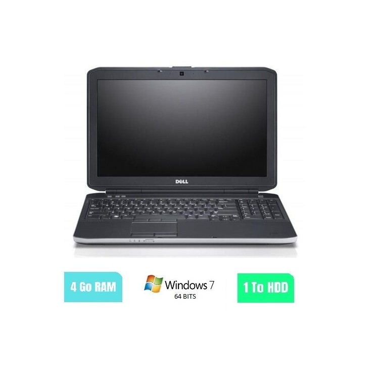 DELL E5430 - 4 Go RAM - 1000 Go HDD - Windows 7 64 BITS - N°030337