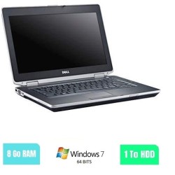 DELL E6430 - 8 Go RAM - 1000 Go HDD - Windows 7 64 BITS - N°030350