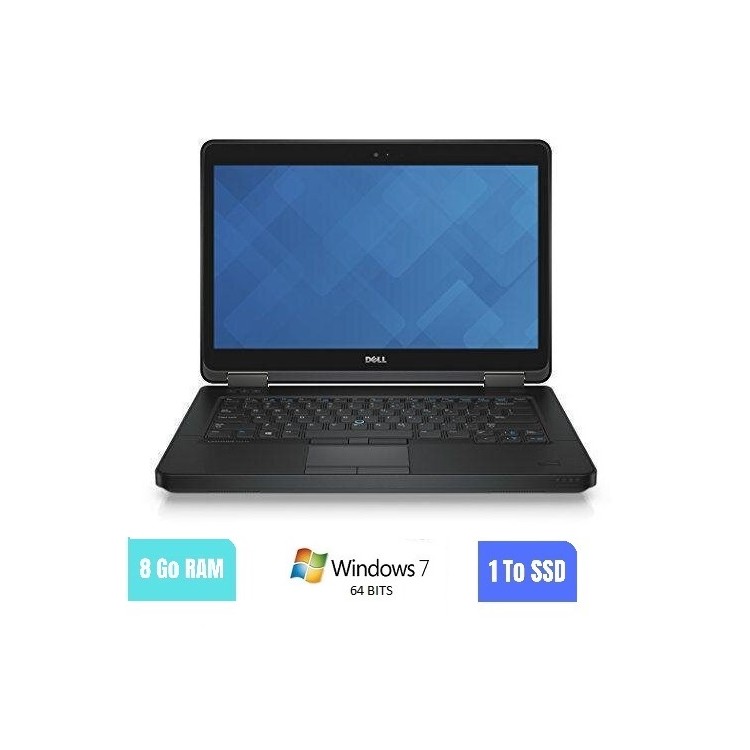 DELL E5440 - 8 Go RAM - 1000 Go SSD - Windows 7 64 BITS - N°040315