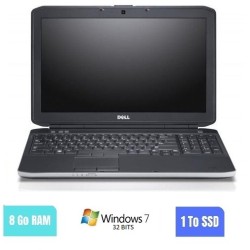 DELL E5430 - 8 Go RAM - 1000 Go SSD - Windows 7 32 BITS - N°040327