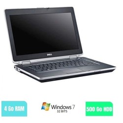 DELL E6430 - 4 Go RAM - 500 Go HDD - Windows 7 32 BITS - N°040328