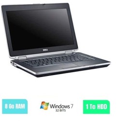 DELL E6430 - 8 Go RAM - 1000 Go HDD - Windows 7 32 BITS - N°040331