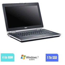 DELL E6430 - 4 Go RAM - 1000 Go SSD - Windows 7 32 BITS - N°040338