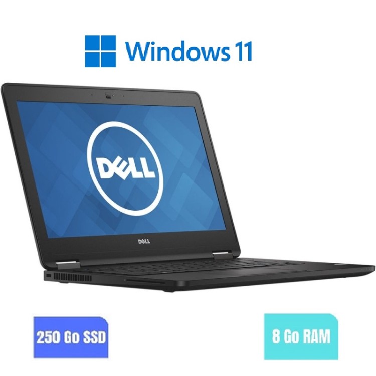 DELL E7470 - 8 Go RAM - 250 Go SSD - Windows 11 - N°120505