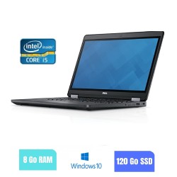 DELL E5470 - 8 Go RAM - 120 SSD - Windows 11 - N°120510