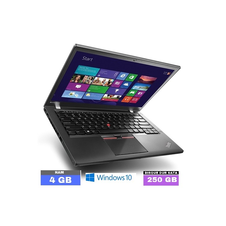 LENOVO X250 - 4 Go RAM -HDD 250 GO - Windows 10 64 bits - N°130515