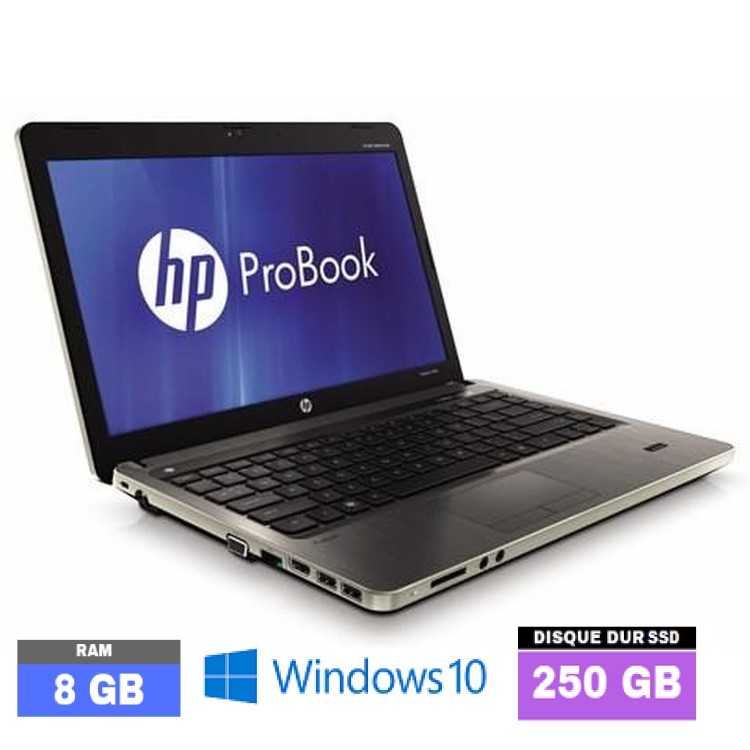 HP 6460B I5 - 8 Go RAM - SSD 250 GO - Windows 10 - N°130529