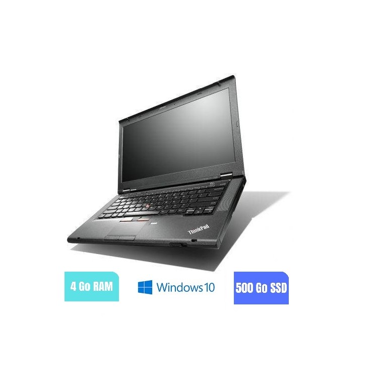 LENOVO T430 - 4 Go RAM - 500 Go SSD - Windows 10 - N°150211