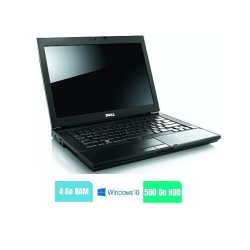 DELL E6500 - 4 Go RAM - HDD 500 Go - Windows 10 - N°300801