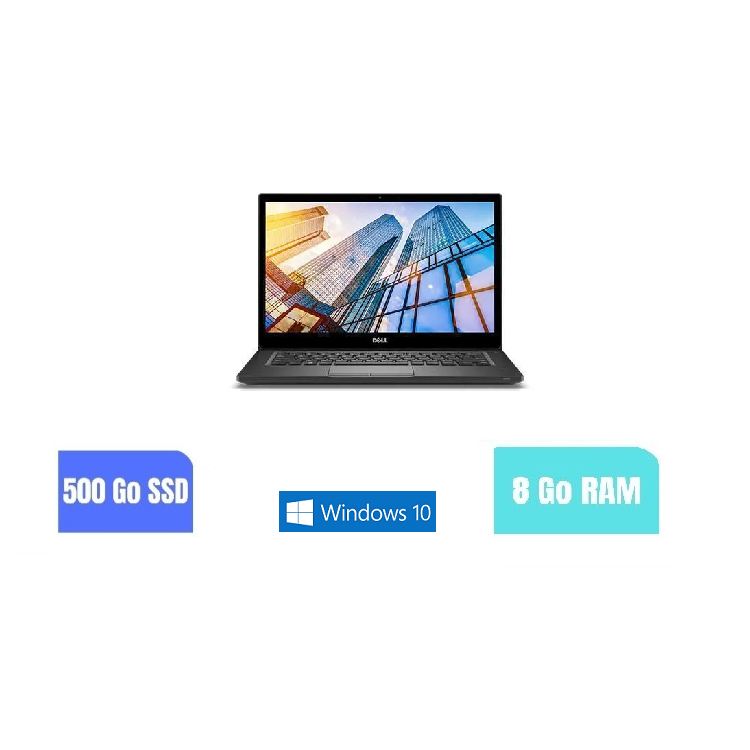 DELL E7490 - 8 Go RAM - SSD 500 Go - Windows 10 - N°060901