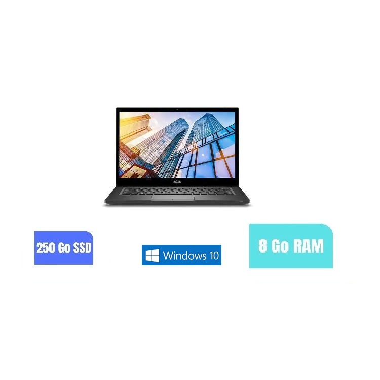 DELL E7490 - 8 Go RAM - SSD 250 Go - Windows 10 - N°060902